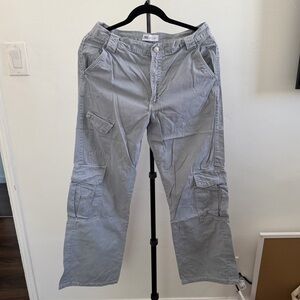 Zara Women’s Blue/Grey Cargo Pants